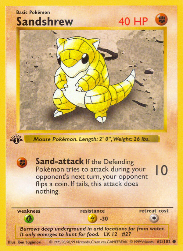 062/102 Sandshrew