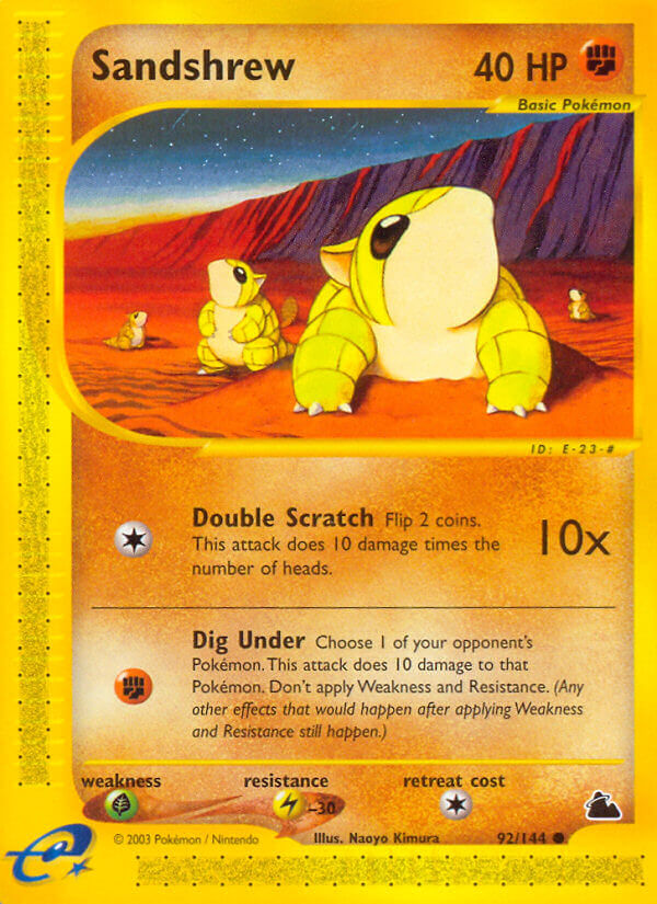 092/144 Sandshrew