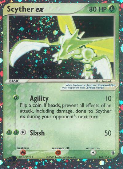 102/109 Scyther ex