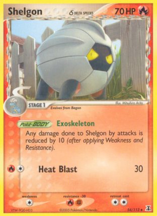 054/113 Shelgon (delta species)
