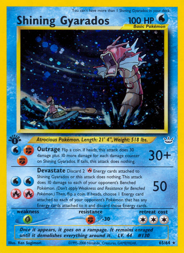 065/64 Shining Gyarados
