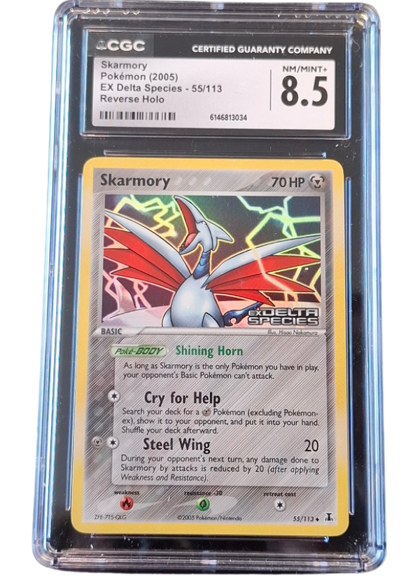 CGC 8.5 NM/Mint+ Skarmory