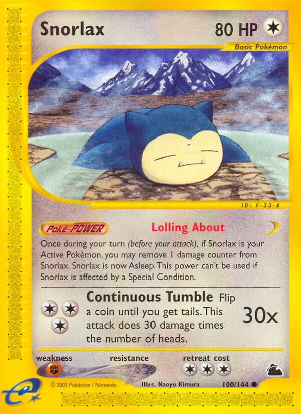 100/144 Snorlax