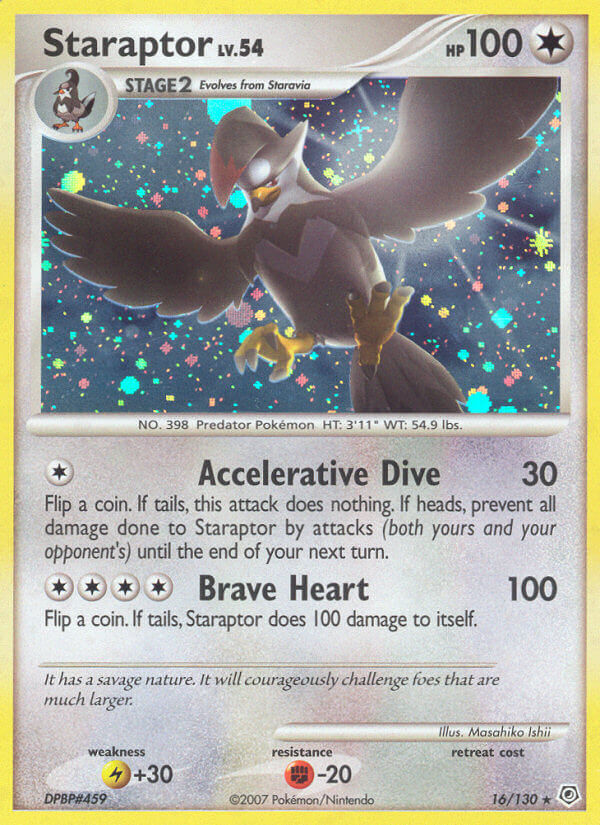 016/130 Staraptor