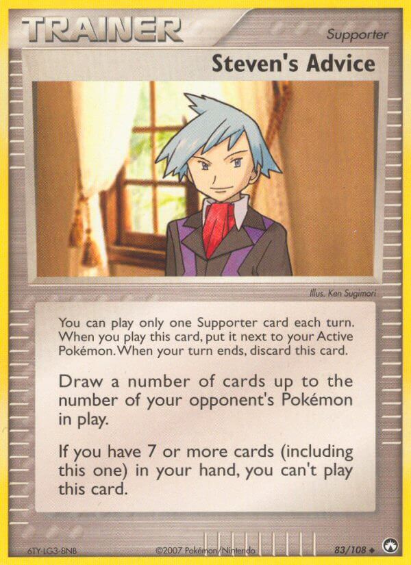 083/108 Steven's Advice