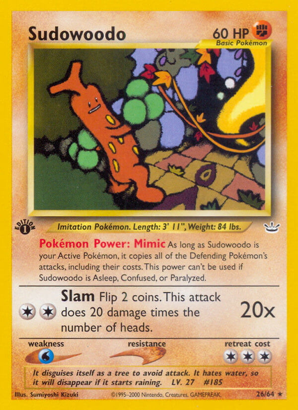 026/64 Sudowoodo