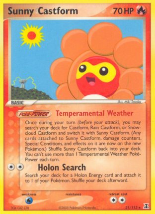 031/113 Sunny Castform
