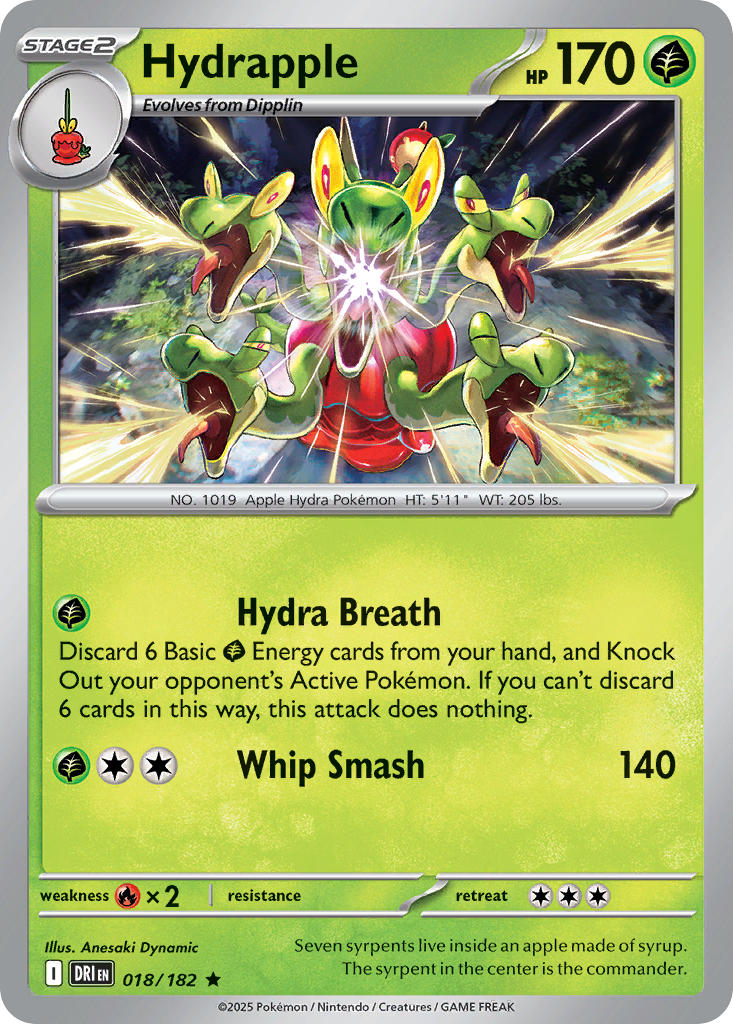 018/182 Hydra apple