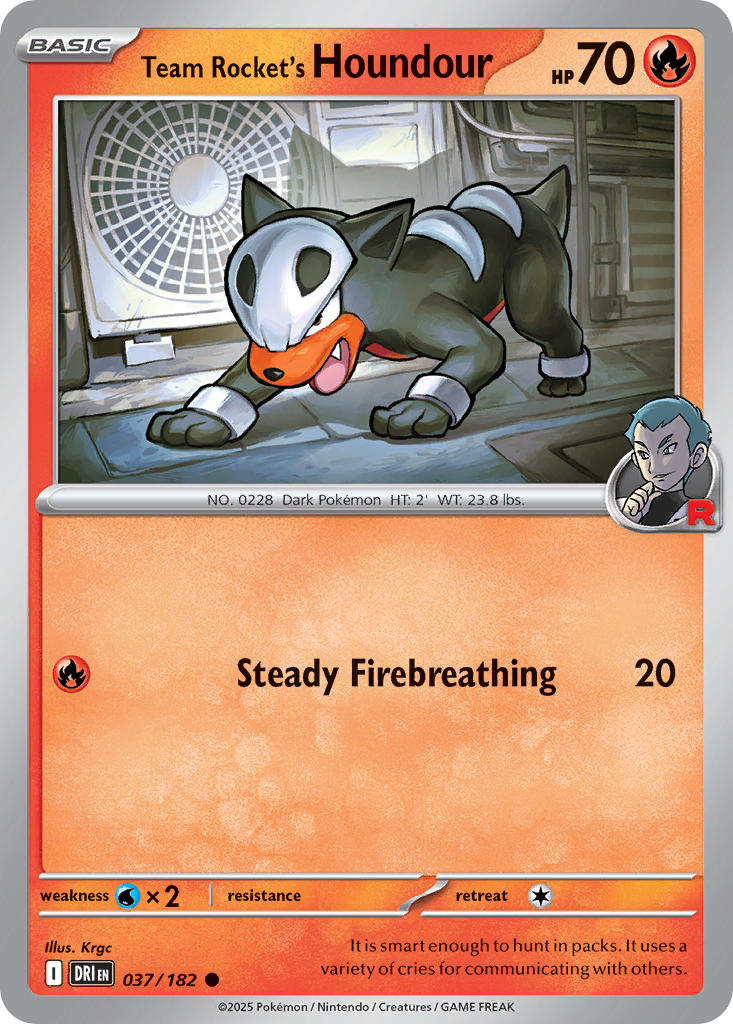 037/182 Team Rocket’s Houndour