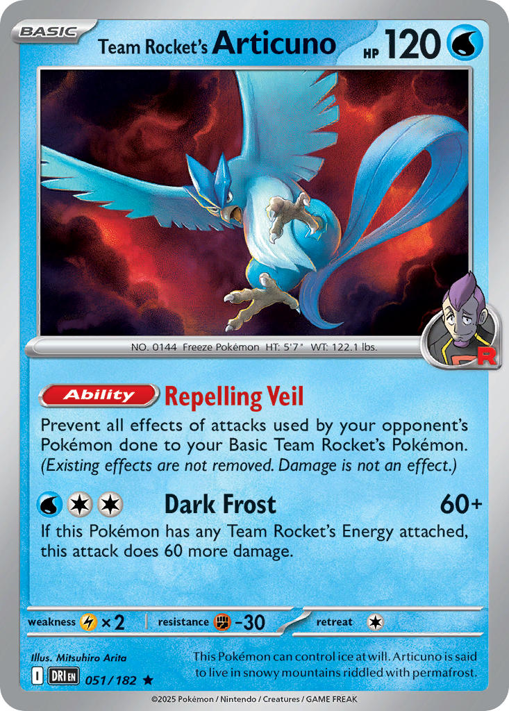 051/182 Team Rocket’s Articuno