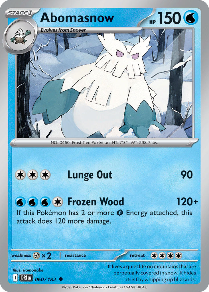 060/182 Abomasnow