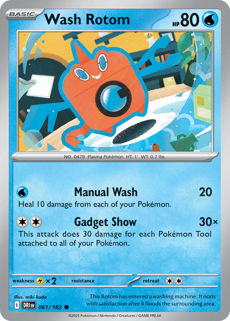 061/182 Wash Rotom