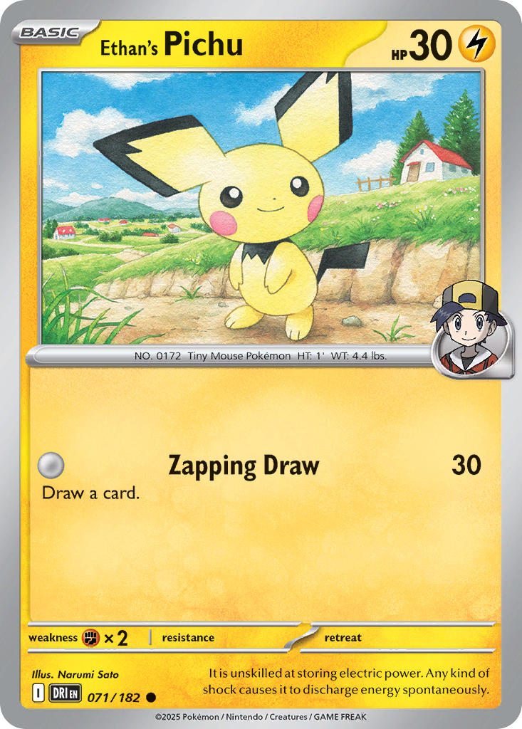 071/182 Ethan's Pichu