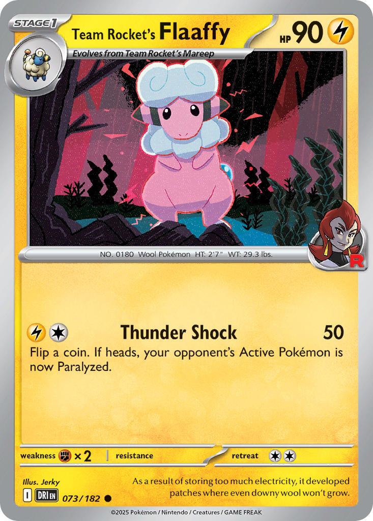 073/182 Team Rocket’s Flaaffy