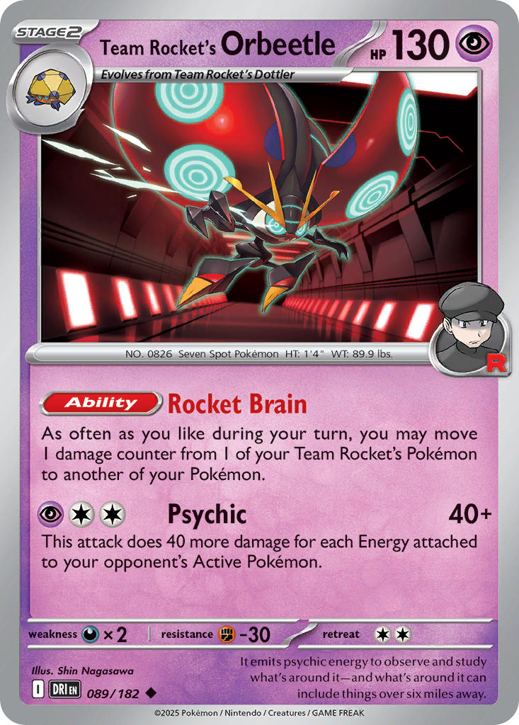 089/182 Team Rocket’s Orbeetle