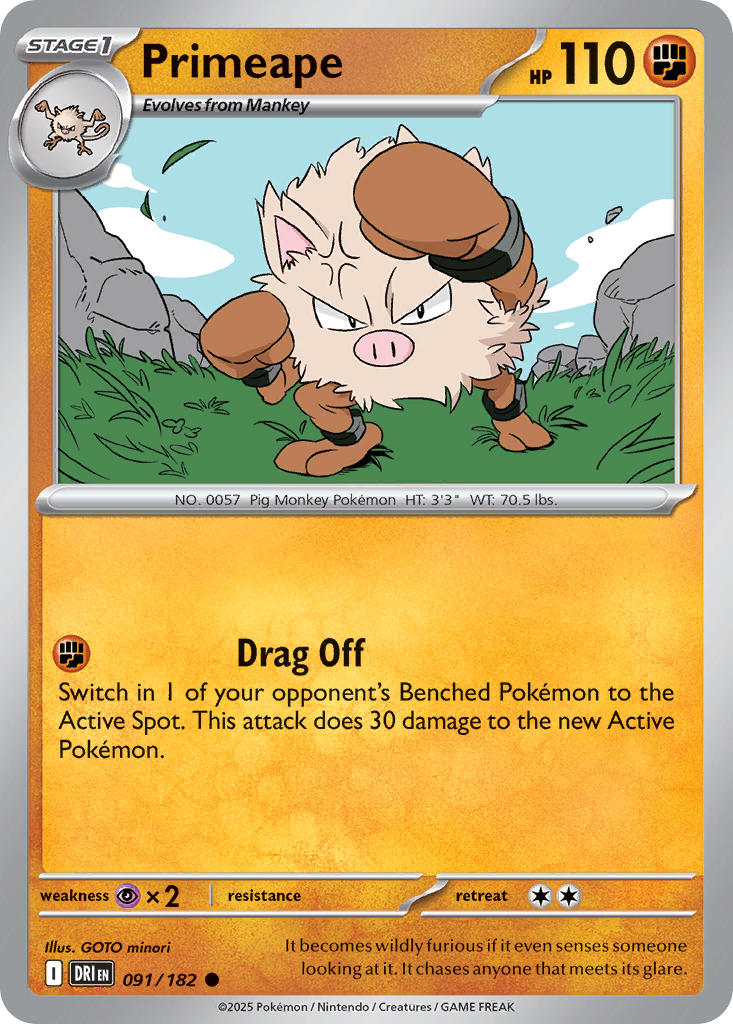 091/182 Primeape