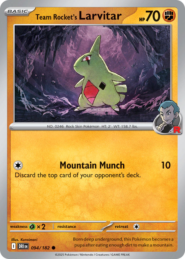 094/182 Team Rocket’s Larvitar