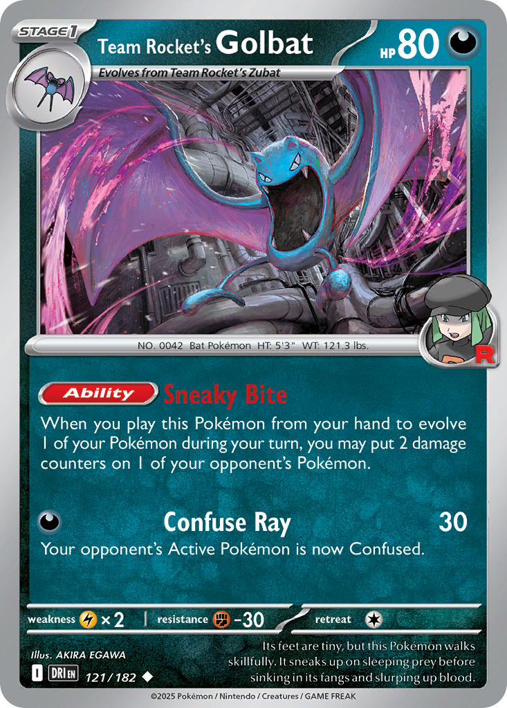 121/182 Team Rocket’s Golbat