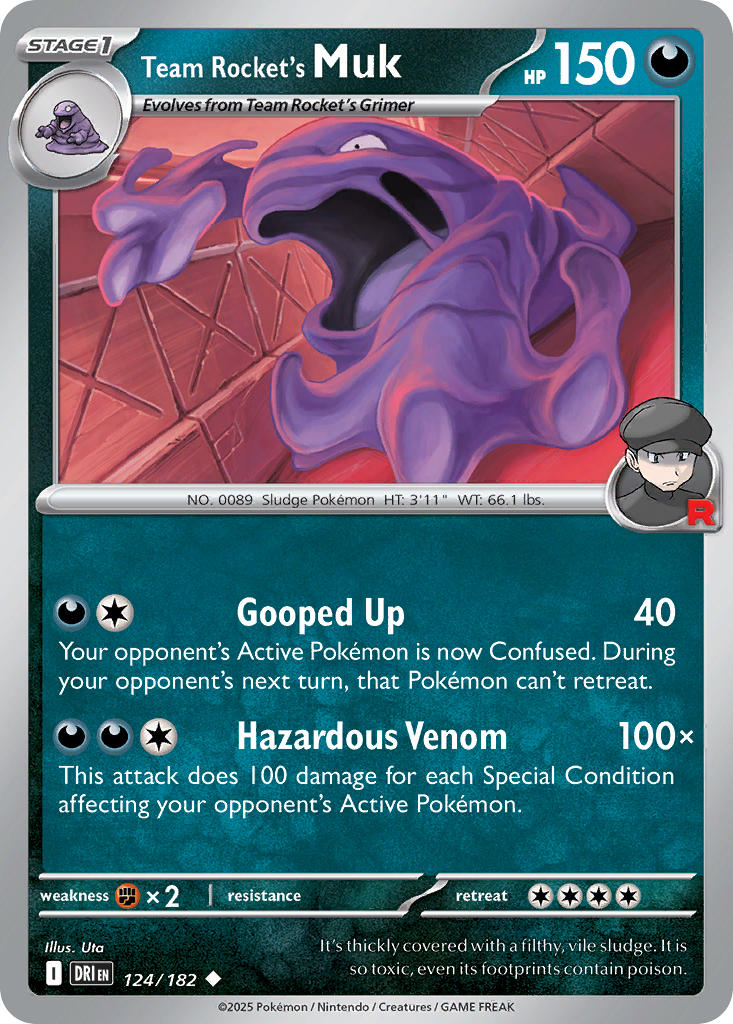 124/182 Team Rocket’s Muk