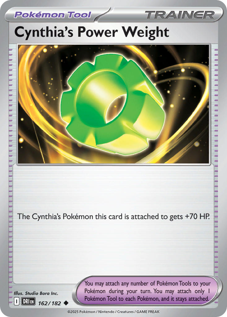 162/182 Cynthia’s Power Weight