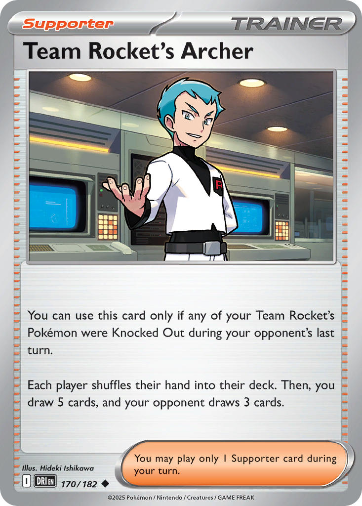 170/182 Team Rocket’s Archer