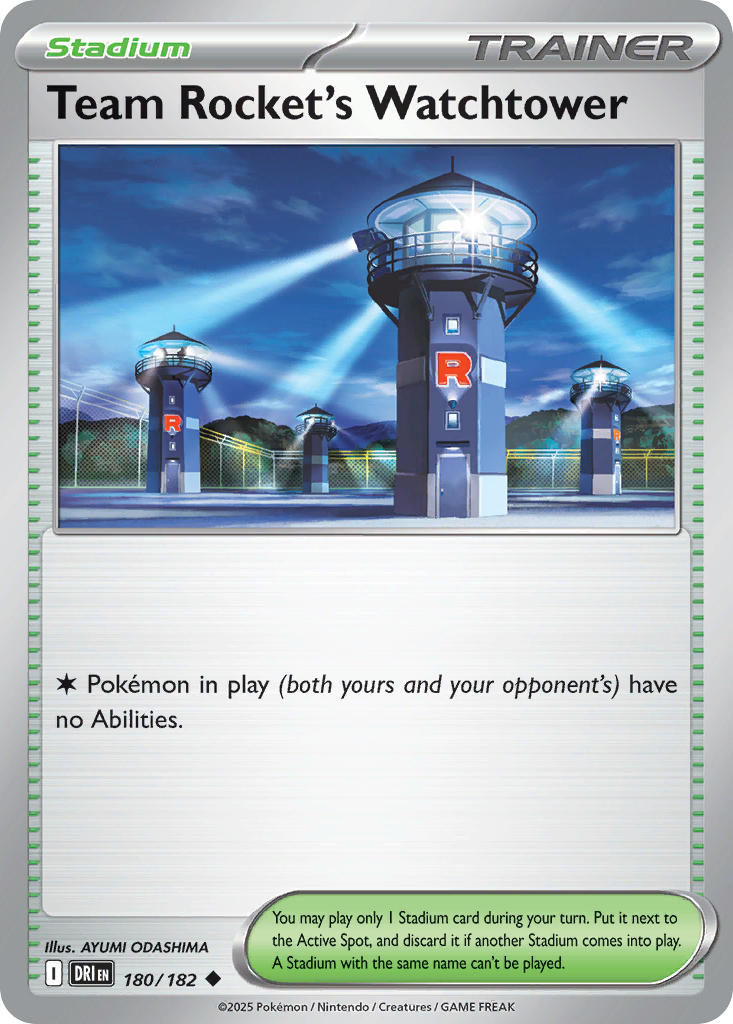 180/182 Team Rocket's Watchtower
