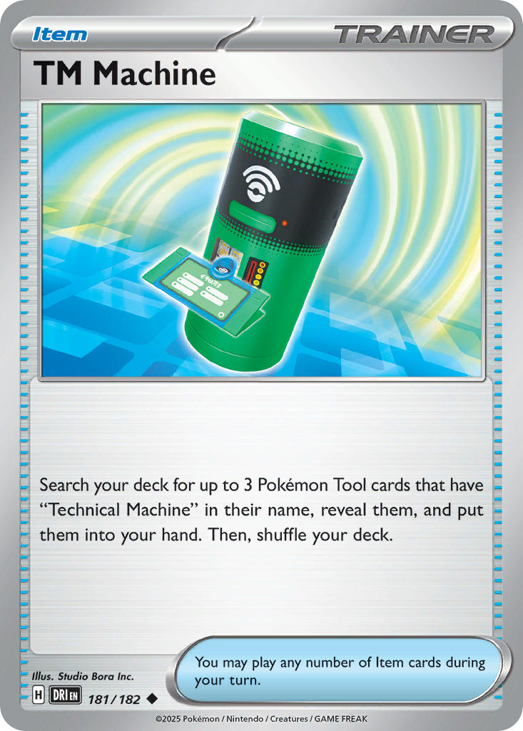 181/182 TM Machine