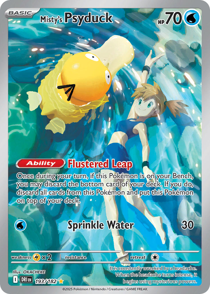 193/182 Misty's Psyduck