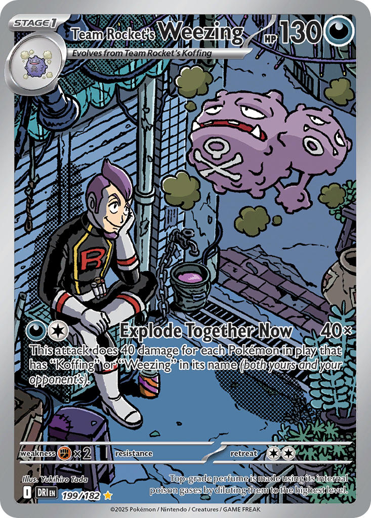 199/182 Team Rocket’s Weezing