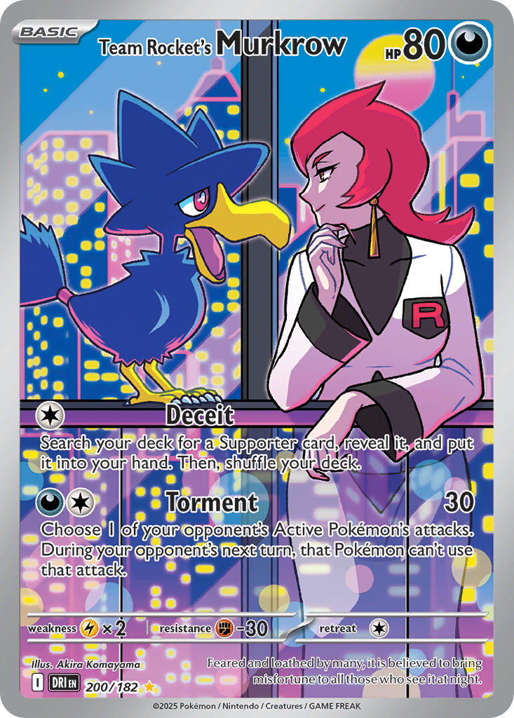 200/182 Team Rocket's Murkrow
