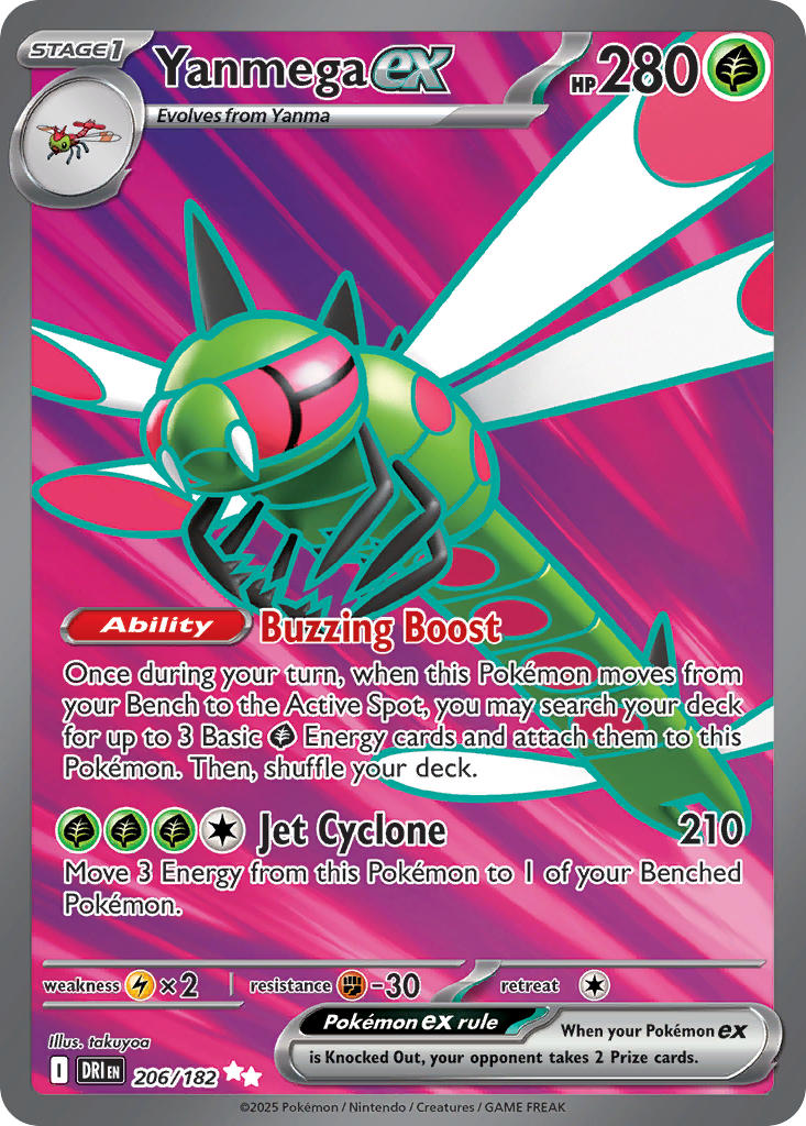 206/182 Yanmega ex