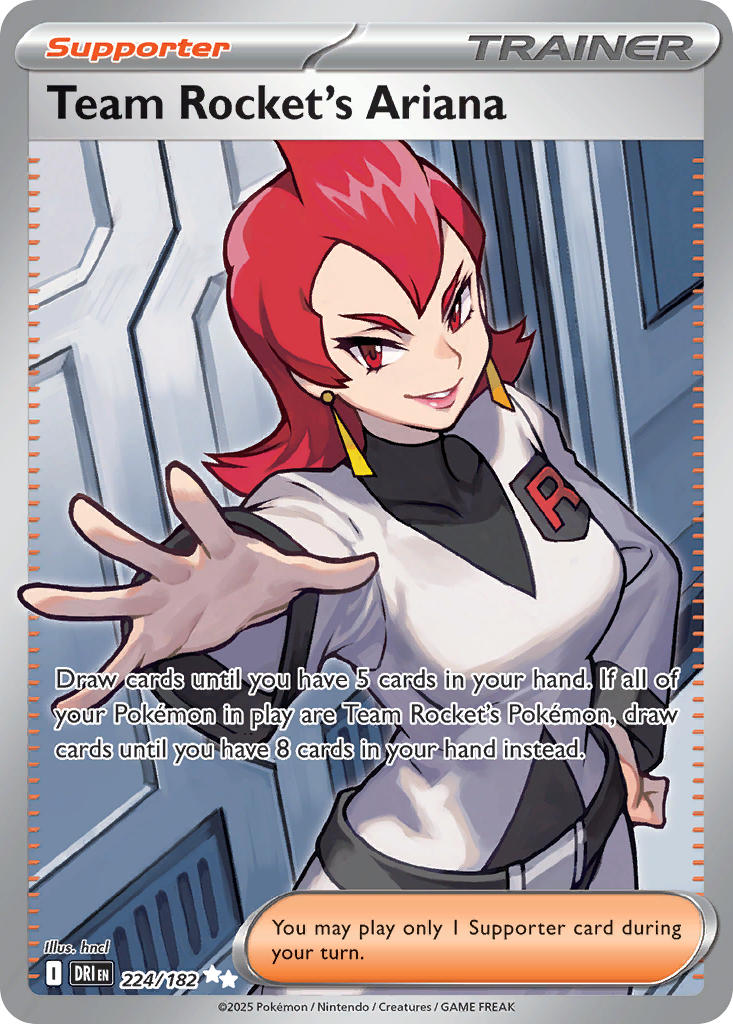 224/182 Team Rocket’s Ariana