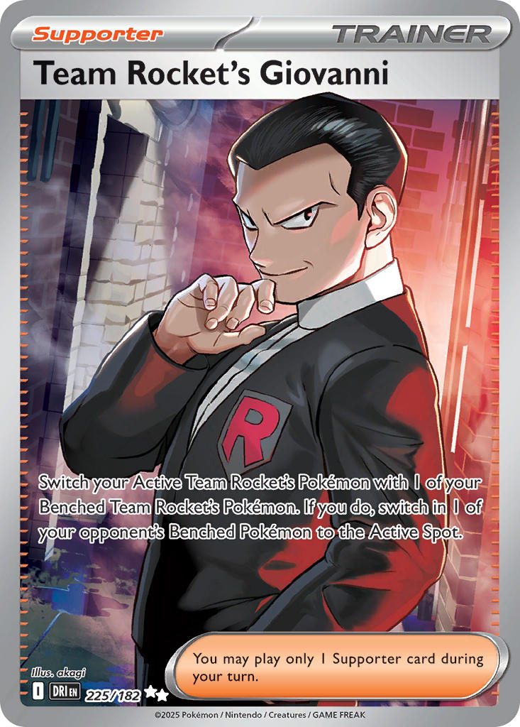 225/182 Team Rocket’s Giovanni