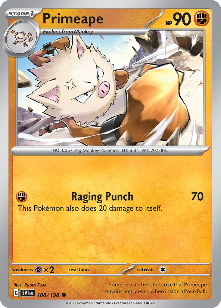108/198 Primeape