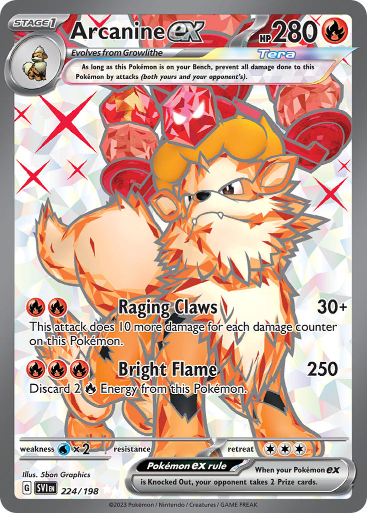 224/198 ArcanineEX