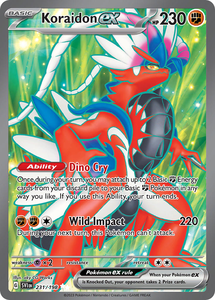 231/198 Koraidon EX