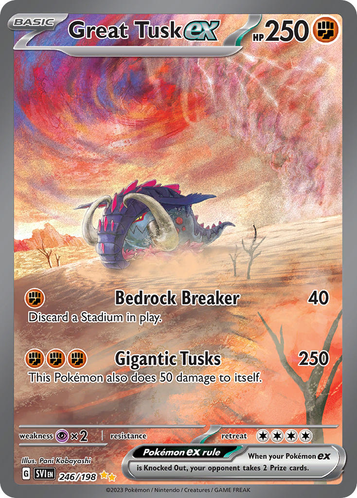 246/198 Great TuskEX