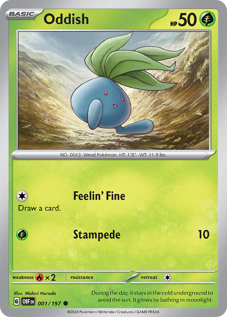 001/197 Oddish