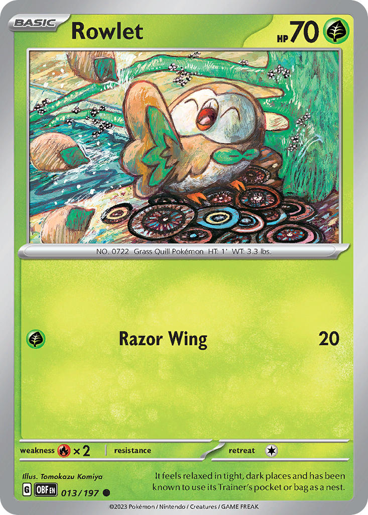 013/197 Rowlet