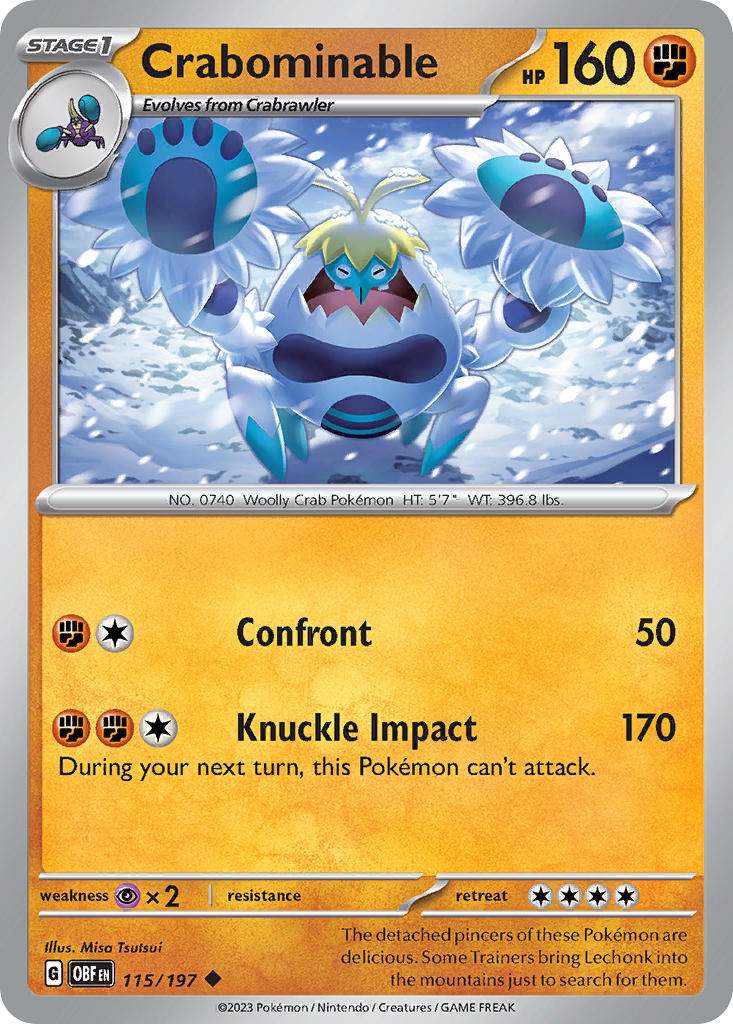 115/197 Crabominable