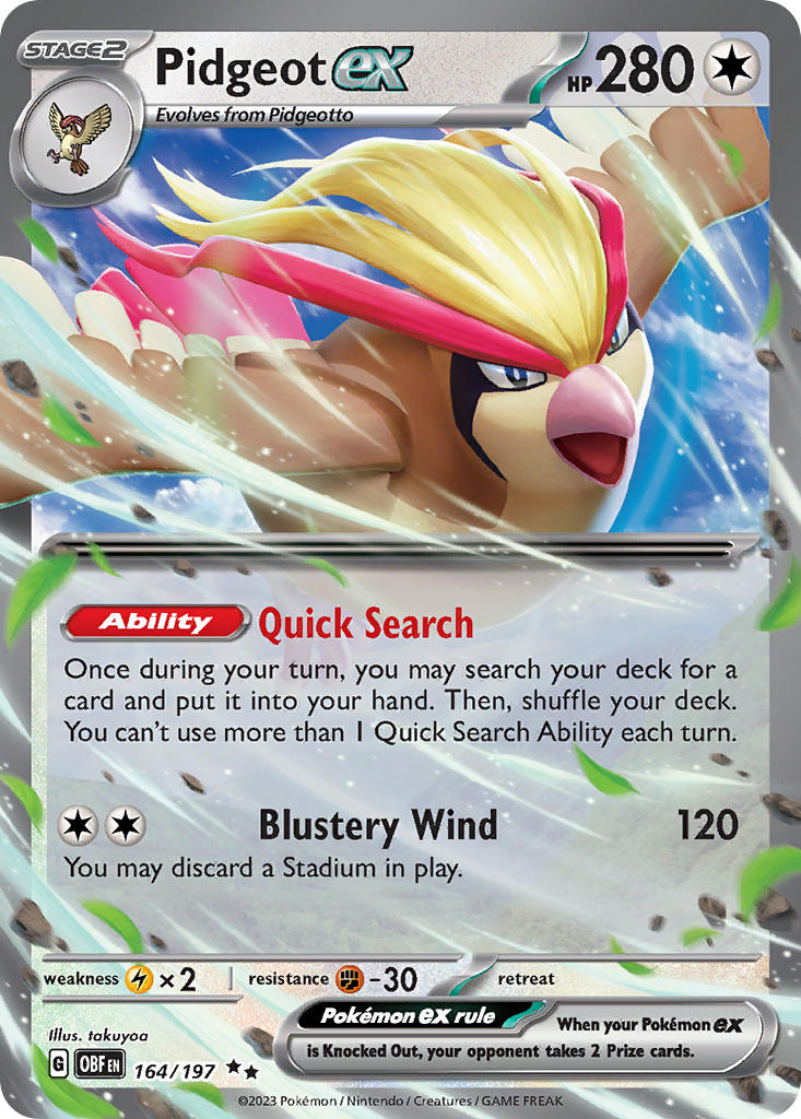 164/197 PidgeotEX