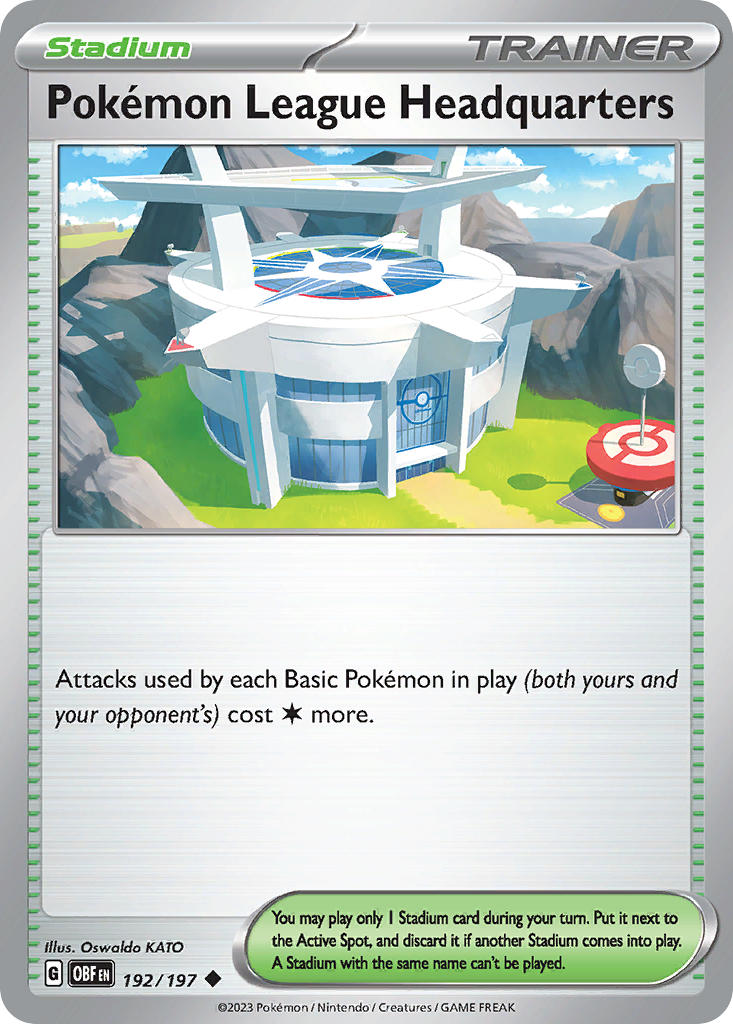 192/197 Pokémon League Headquarters