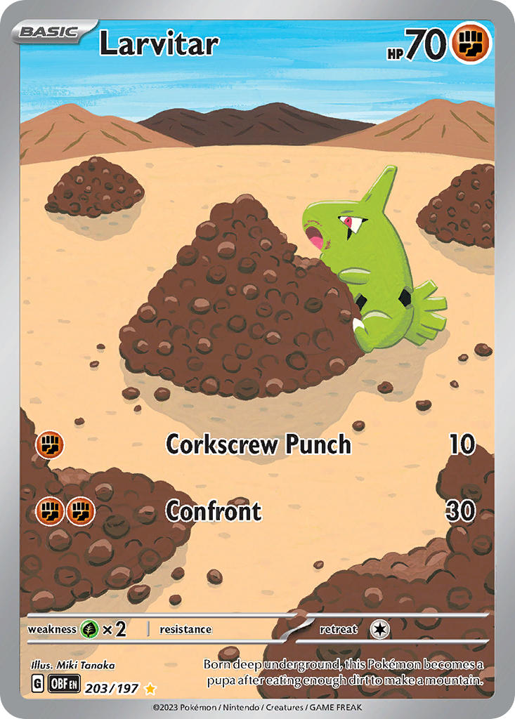 203/197 Larvitar