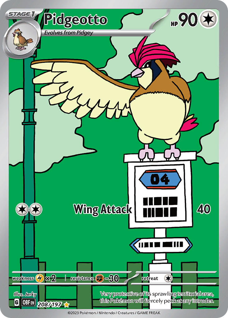 208/197 Pidgeotto