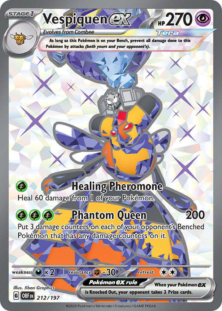 212/197 Vespiquen EX