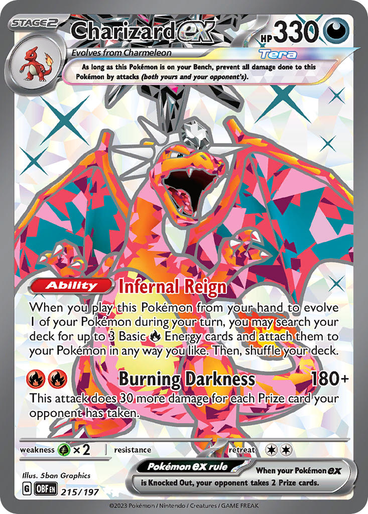 215/197 CharizardEX