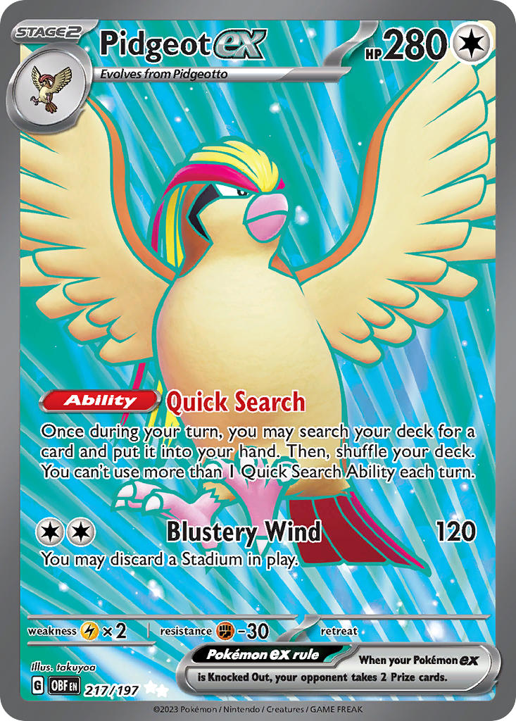 217/197 PidgeotEX
