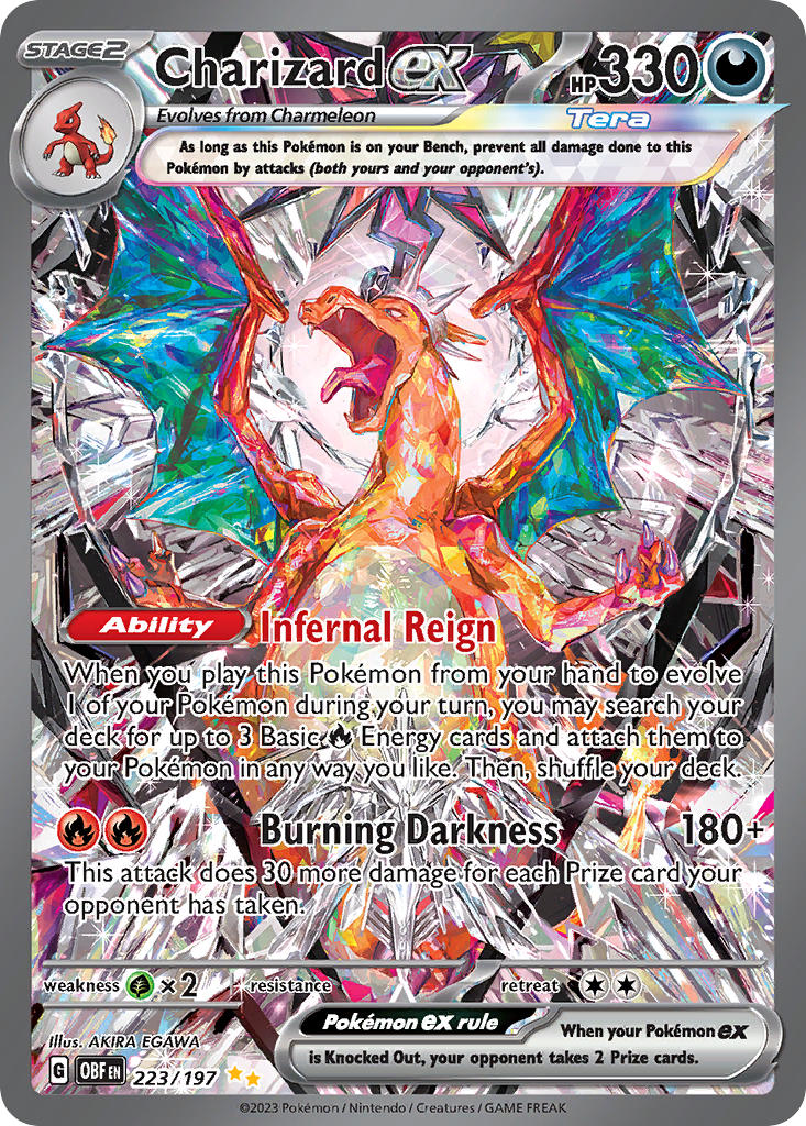 223/197 CharizardEX