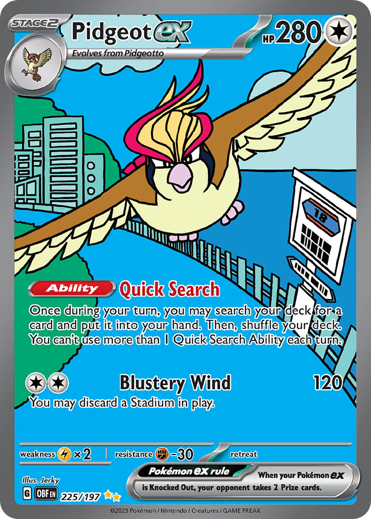 225/197 PidgeotEX