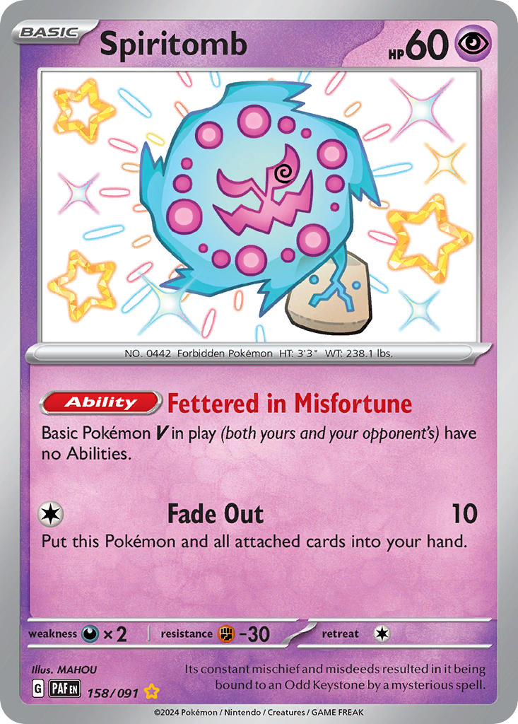 158/091 Spiritomb